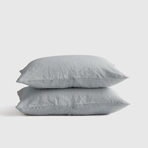 NWT QUINCE European Linen Sham Set King Sham 6075